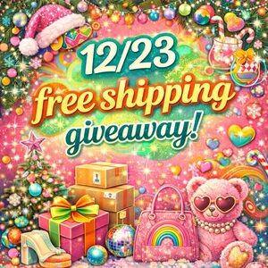 FREE shipping giveaway!✨